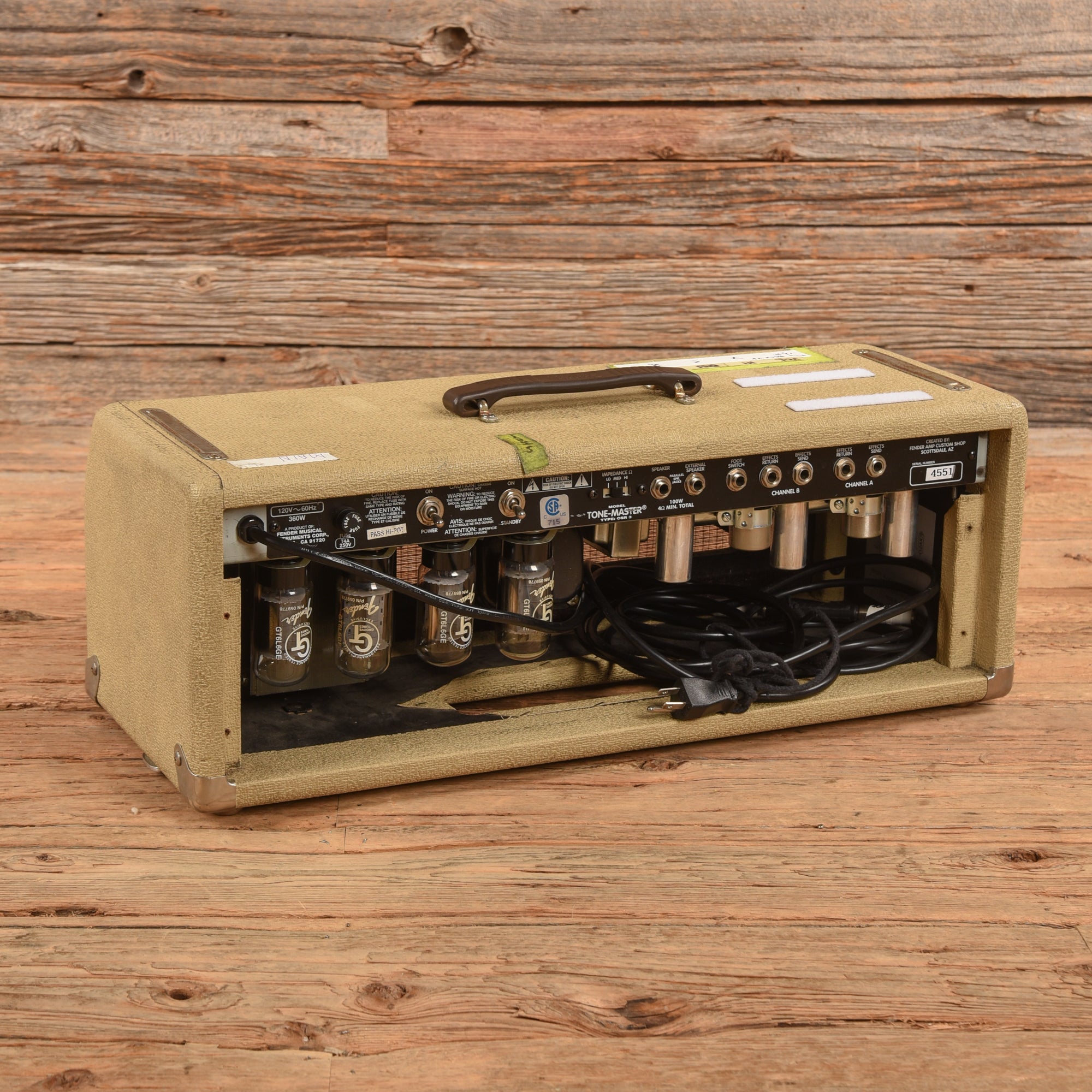 Fender Tonemaster Head w/ Road Case