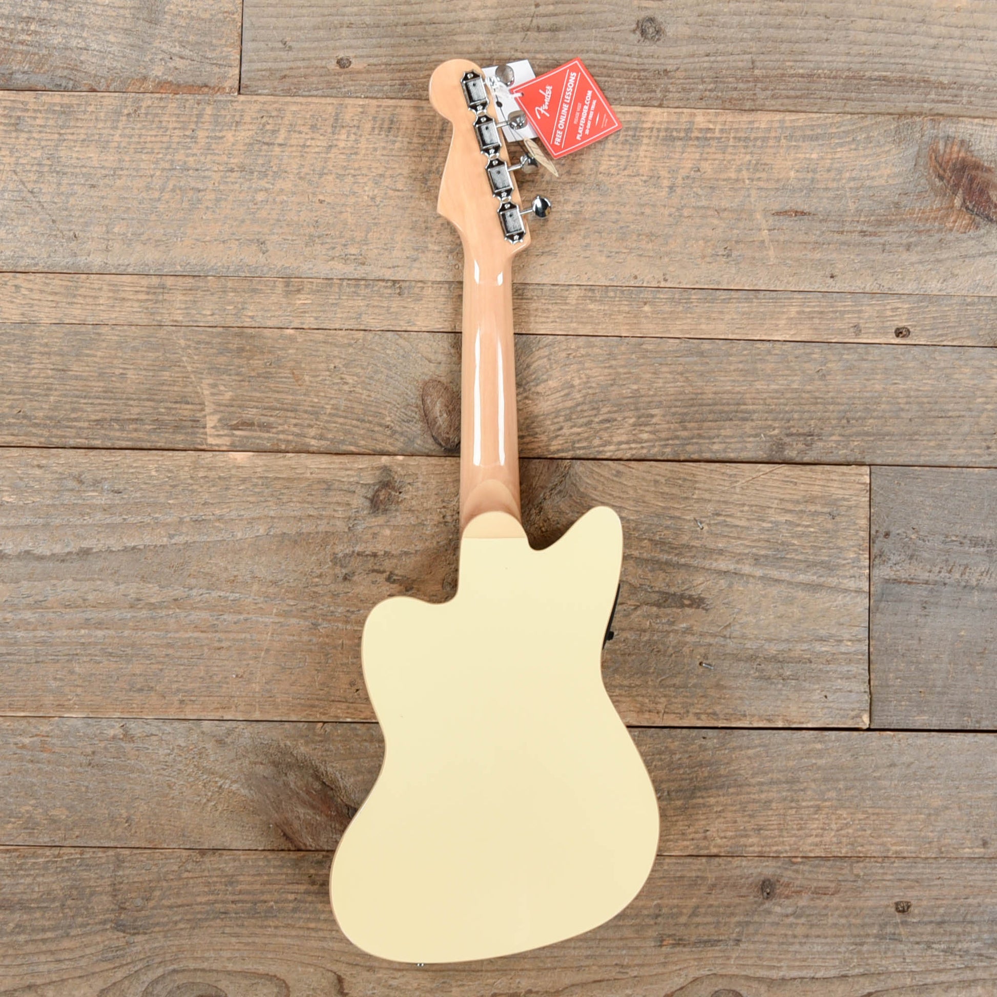 Fender Fullerton Jazzmaster Ukulele Olympic White Folk Instruments / Ukuleles