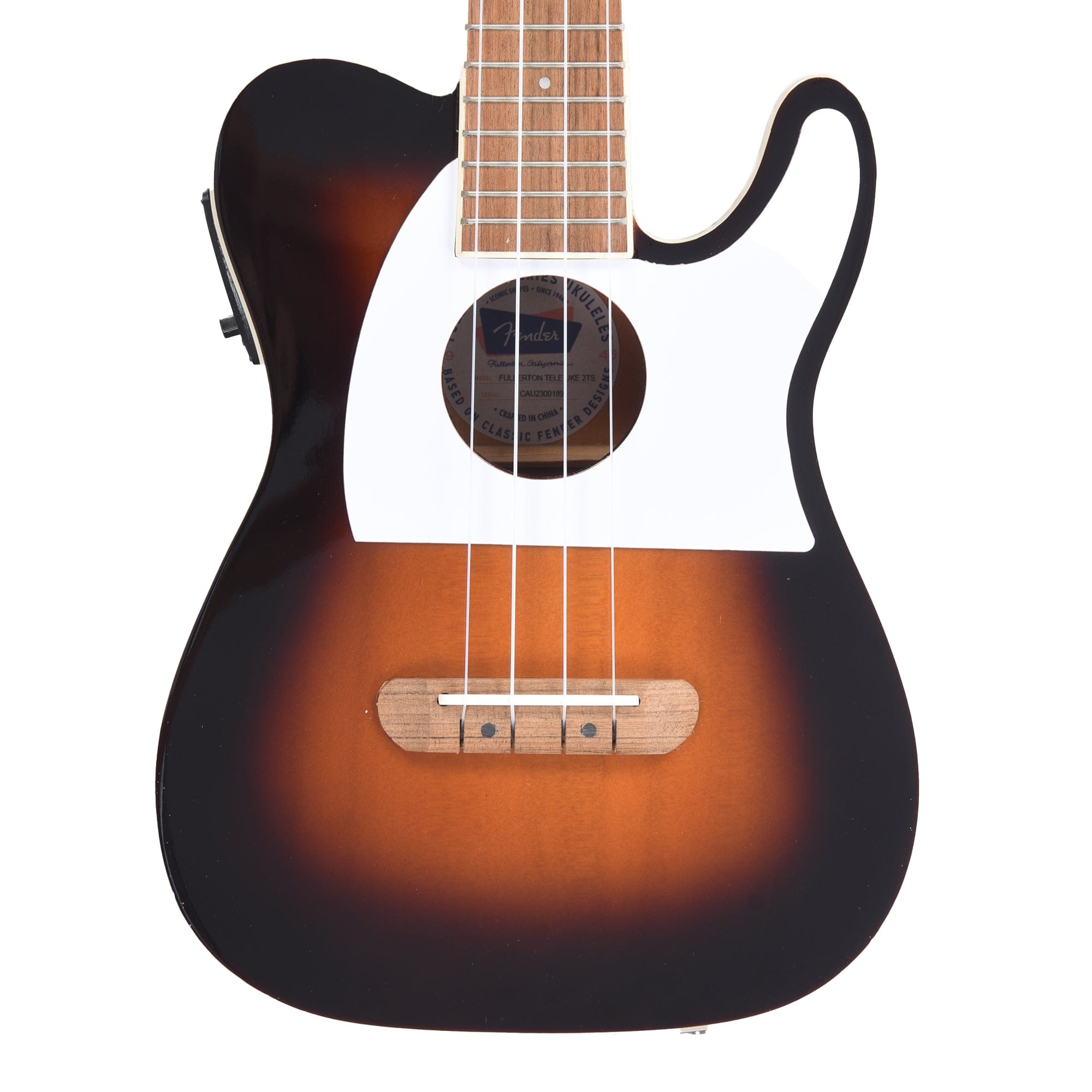 Fender Fullerton Telecaster Ukulele 2-Color Sunburst Folk Instruments / Ukuleles