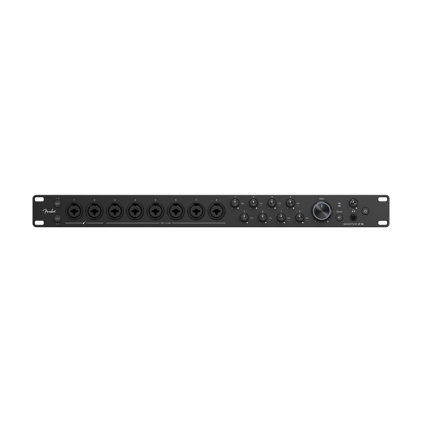 Fender Quantum LT 16 16x8 USB-C Audio Interface Interfaces