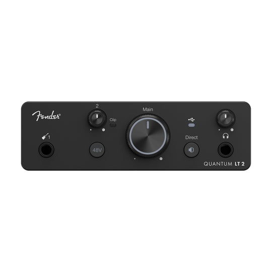 Fender Quantum LT 2 2x2 USB-C Audio Interface Interfaces