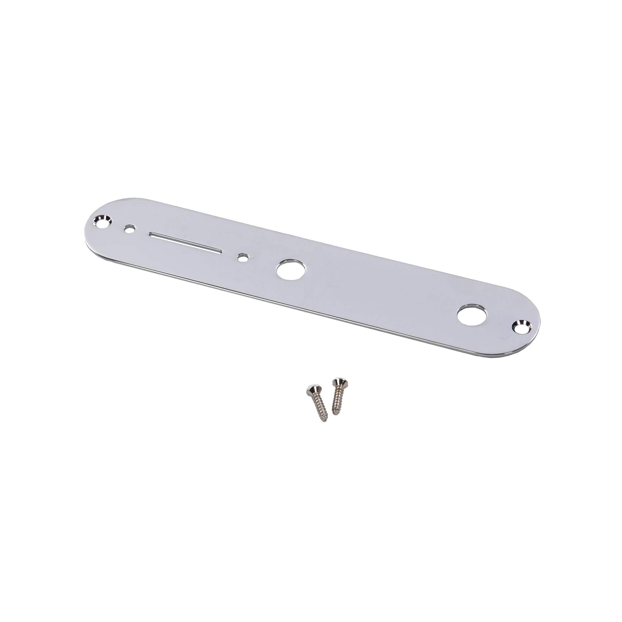 thumbnail image 2 of Genuine Fender Road Worn Telecaster Control Plate – Chrome, 099-7213-000 2 of 3