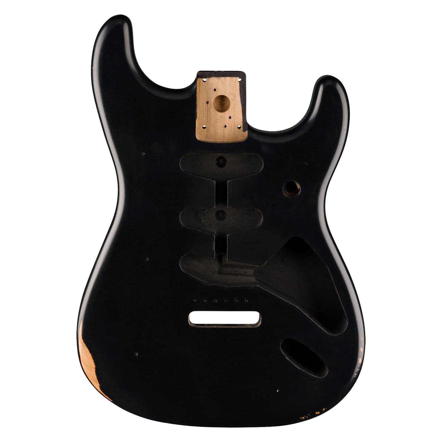 Fender Road Worn '50s Stratocaster Body Black Parts / Guitar Bodies