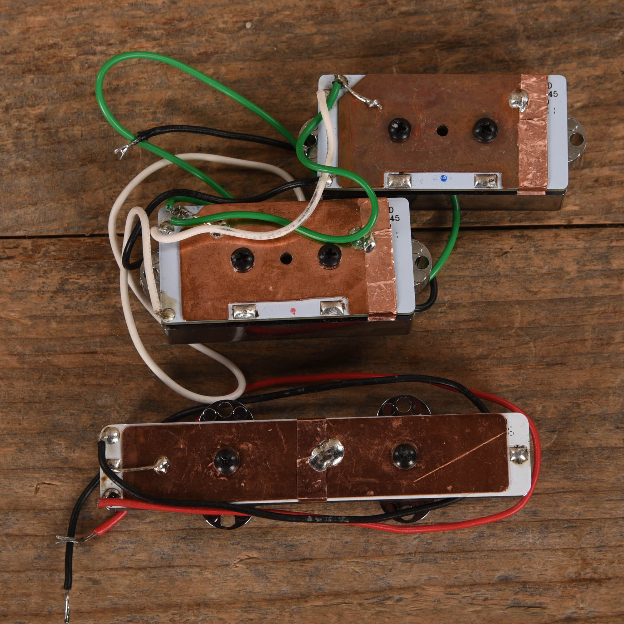 Fender Cobalt Chrome P/J Bass Pickup Set Parts / Guitar Pickups