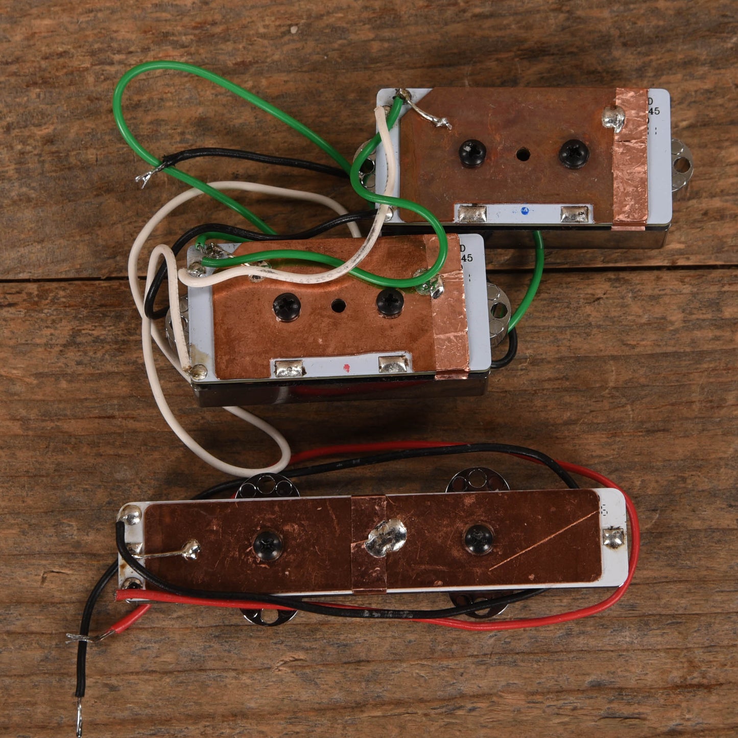 Fender Cobalt Chrome P/J Bass Pickup Set Parts / Guitar Pickups
