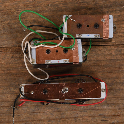 Fender Cobalt Chrome P/J Bass Pickup Set Parts / Guitar Pickups
