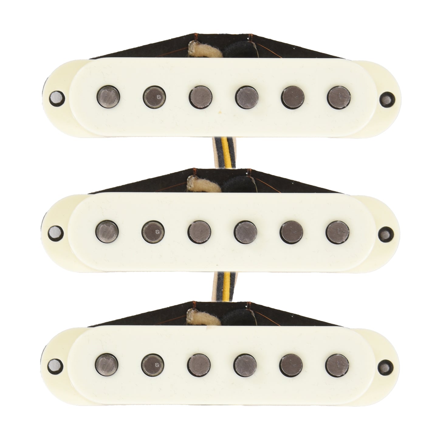 Fender Custom Shop Josefina Hand-Wound Dual-Mag II Stratocaster Pickup Set Aged White Parts / Guitar Pickups