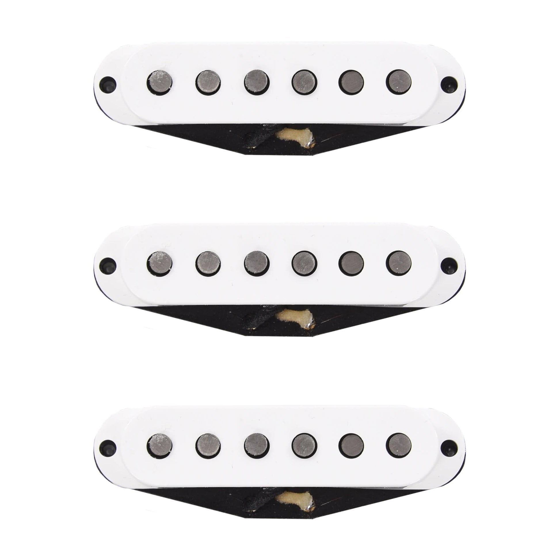 Fender Custom Shop Texas Special Strat Pickup Set White Parts / Guitar Pickups