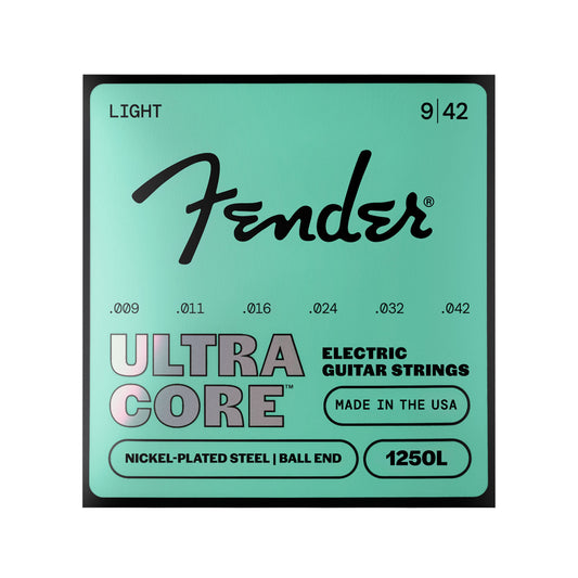 Fender Ultracore 1250L Nickel Plated Ball End Guitar Strings 9-42 Strings