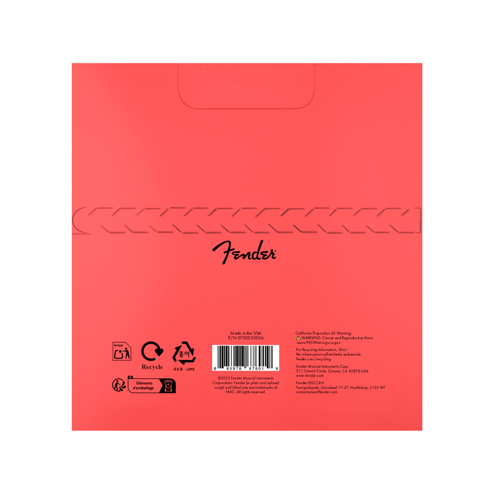 Fender Ultracore 1250R Nickel Plated Ball End Guitar Strings 10-46 Strings