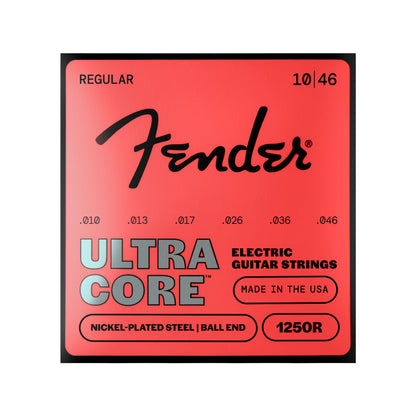 Fender Ultracore 1250R Nickel Plated Ball End Guitar Strings 10-46 Strings