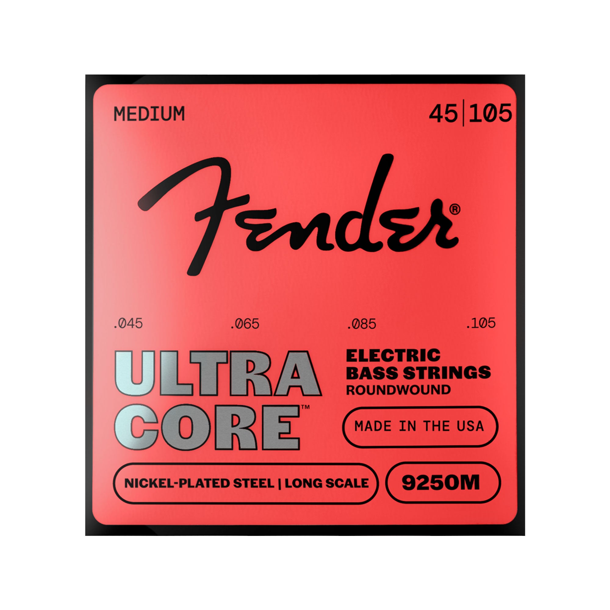 Fender Ultracore 9250M Nickel Plated Bass Strings 45-105 Strings