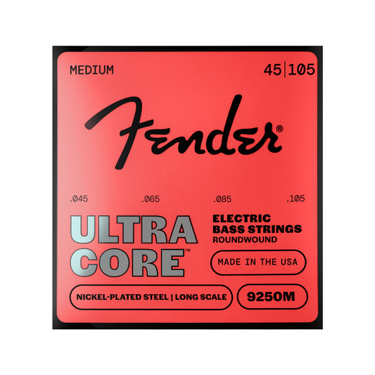 Fender Ultracore 9250M Nickel Plated Bass Strings 45-105 Strings