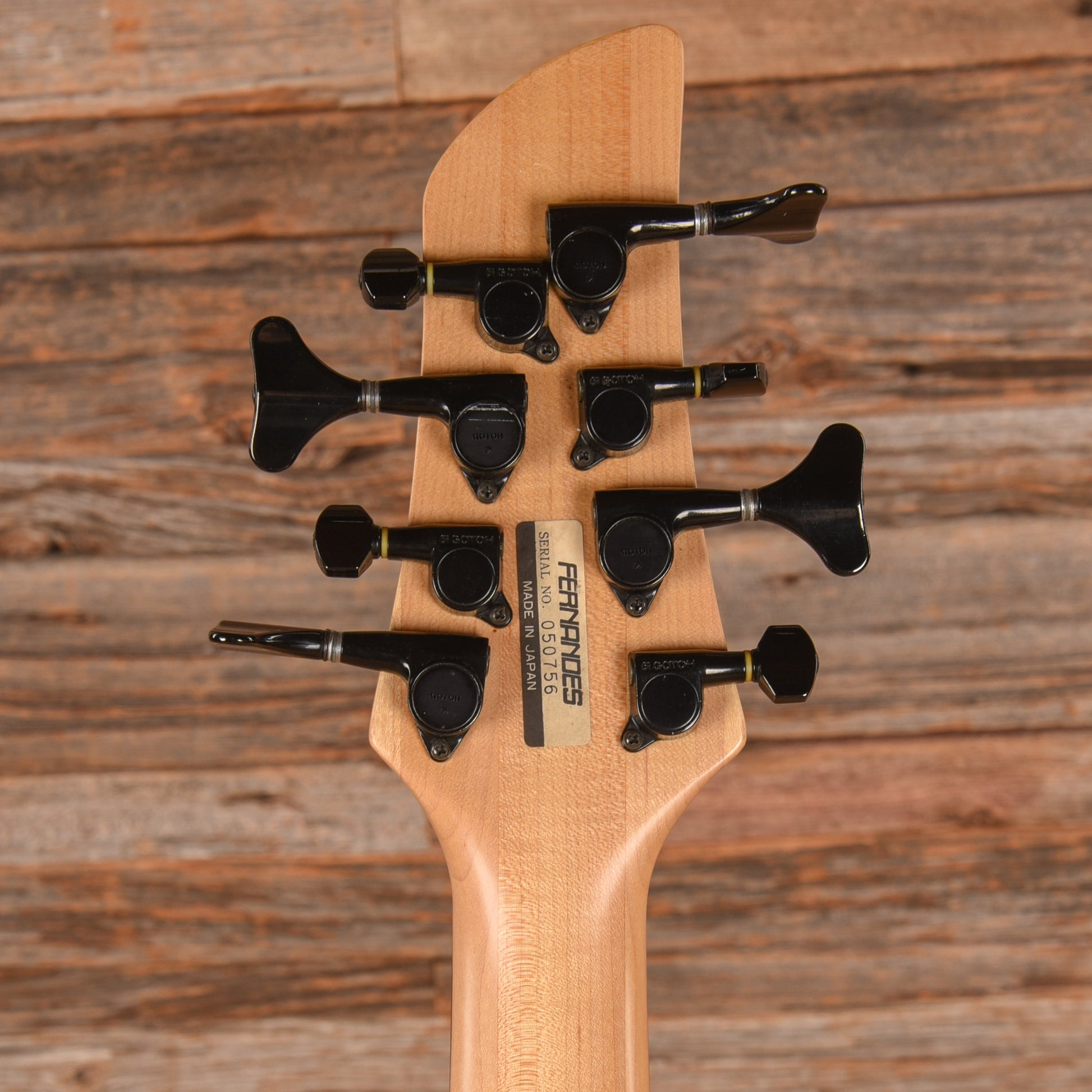 Fernandes Gravity APB-8 Black 1998 Bass Guitars / 5-String or More