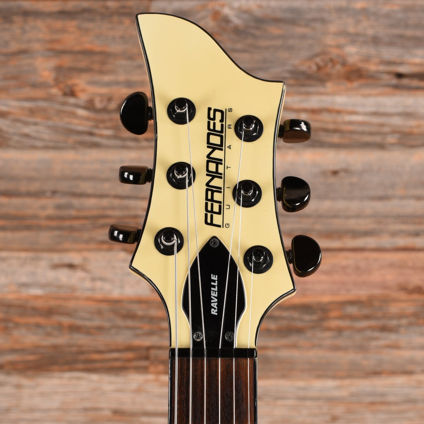Fernandes Ravelle Deluxe White Electric Guitars