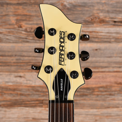 Fernandes Ravelle Deluxe White Electric Guitars