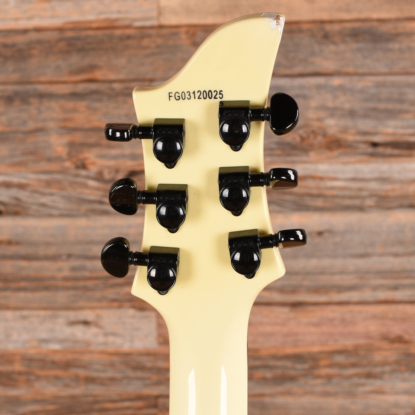 Fernandes Ravelle Deluxe White Electric Guitars