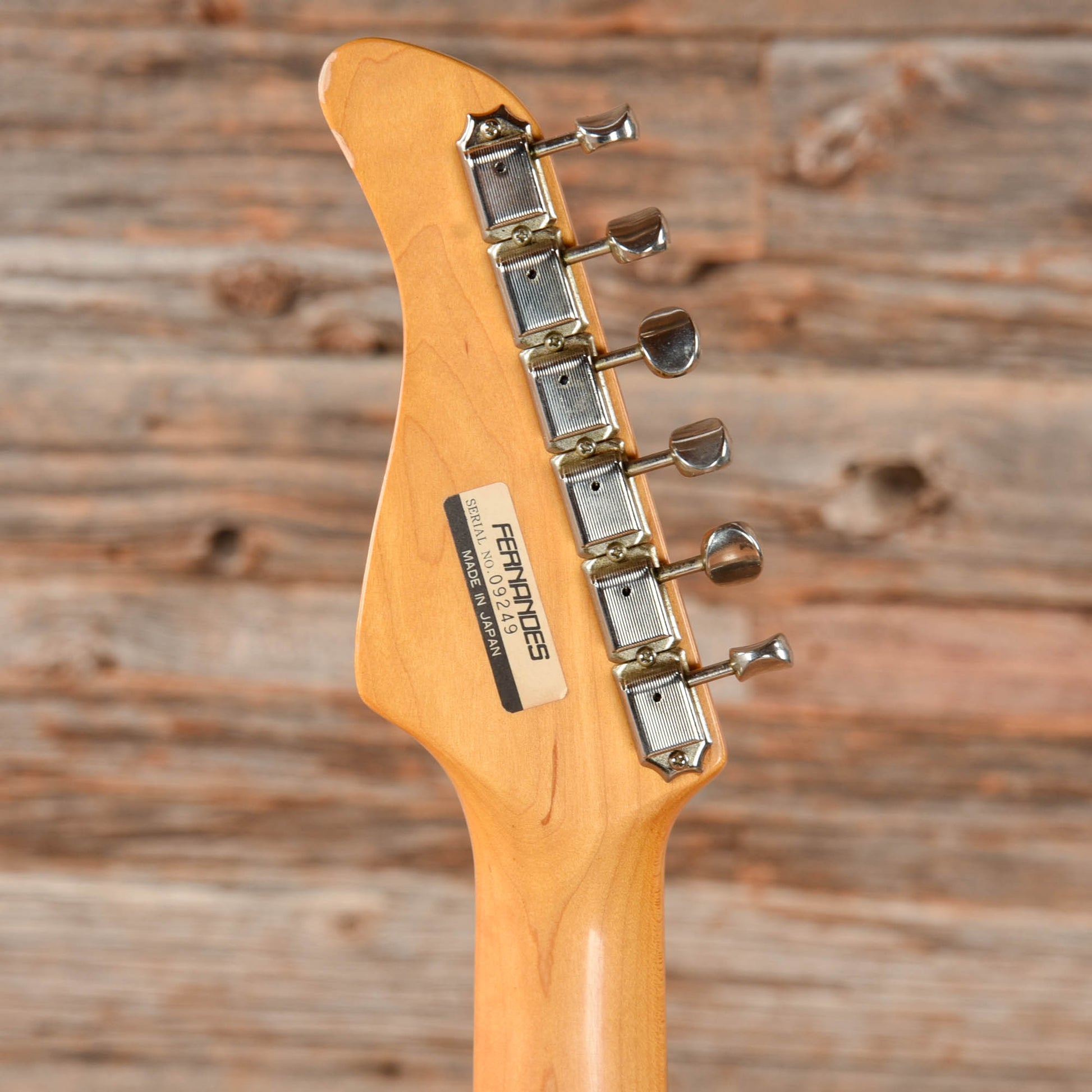Fernandes S-Style Green Electric Guitars / Solid Body