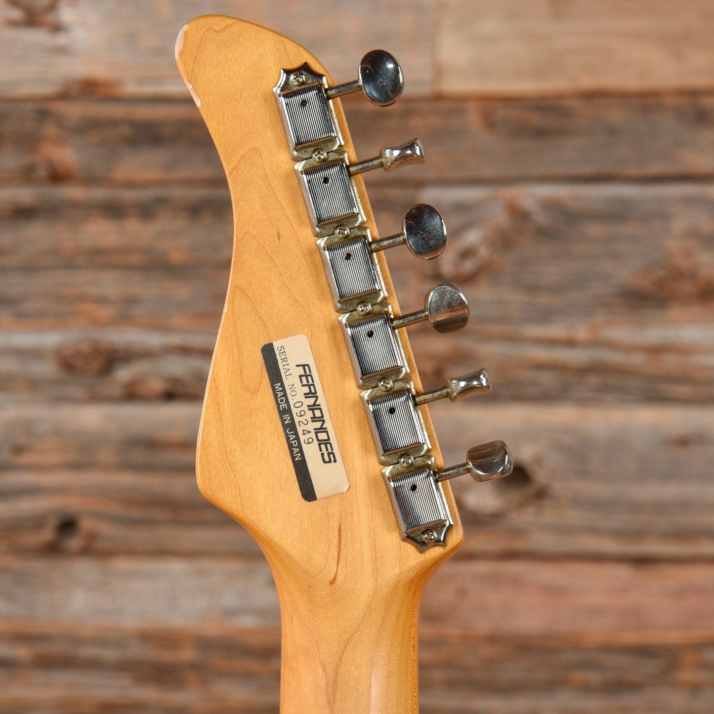 Fernandes S-Style Green Metallic Electric Guitars / Solid Body