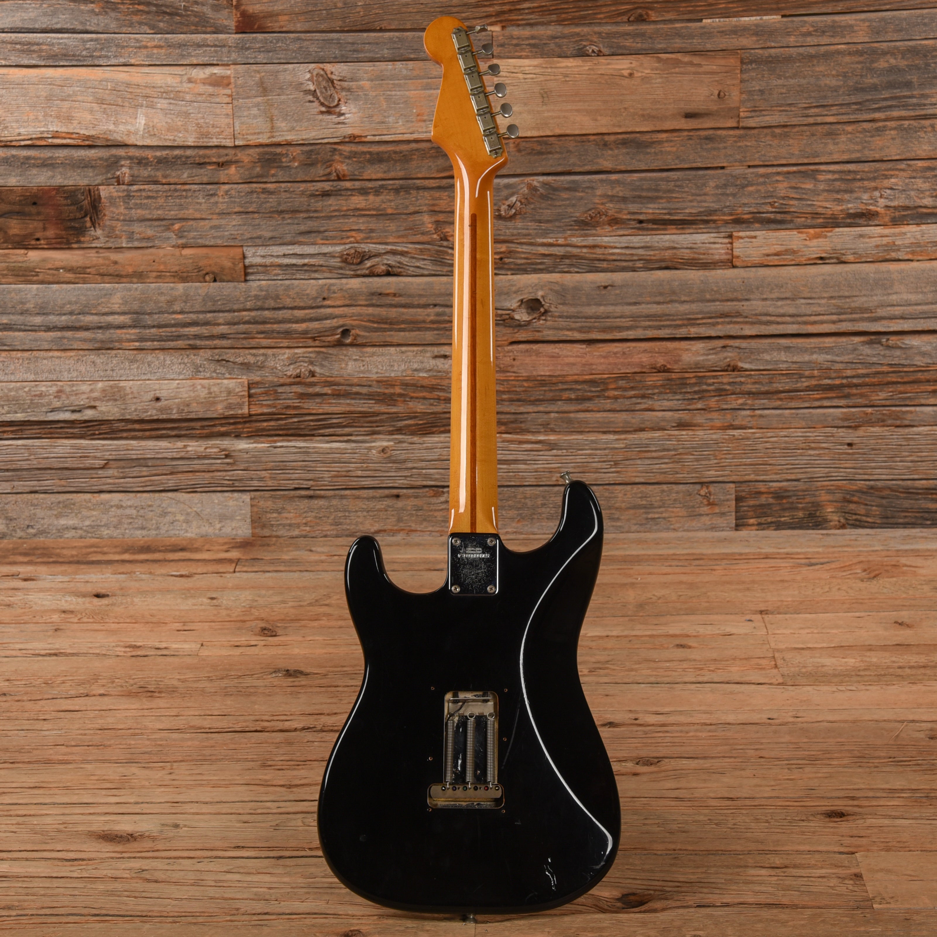 Fernandes ST-85DM Dave Murray Black 1980s – Chicago Music Exchange