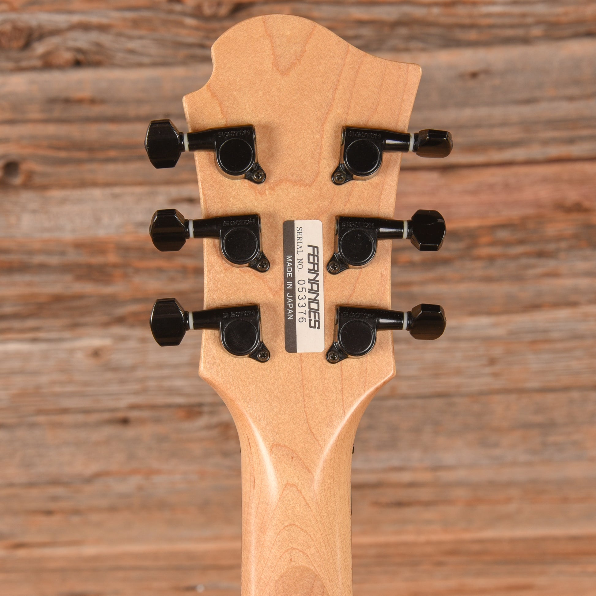 Fernandes Vertigo Black - Zac Brown