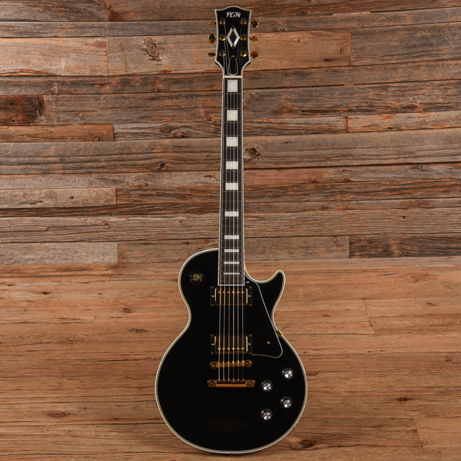 FGN NLC10RMP Black 2002 Electric Guitars / Solid Body