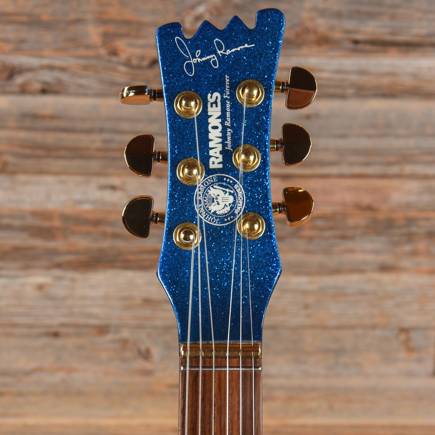 Fillmore Johnny Ramone Forever Tribute Model Blue Sparkle Electric Guitars / Solid Body