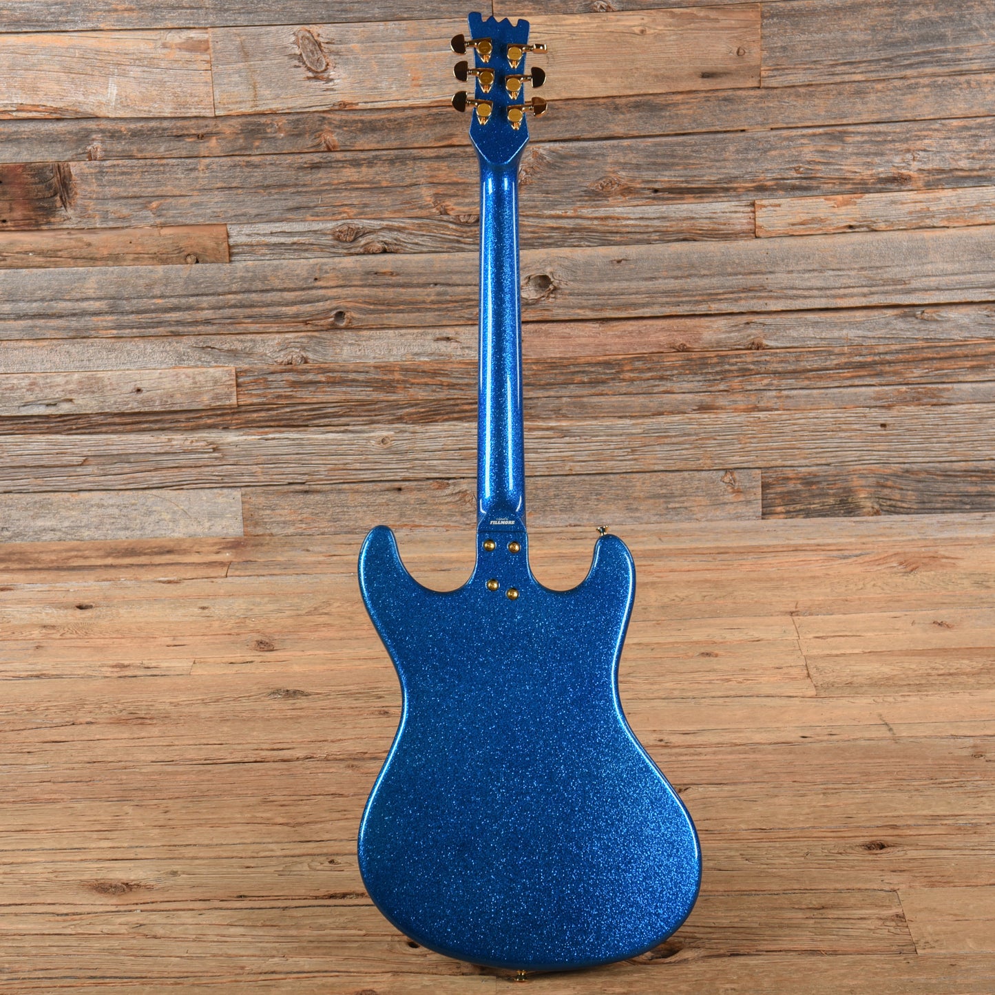 Fillmore Johnny Ramone Forever Tribute Model Blue Sparkle Electric Guitars / Solid Body