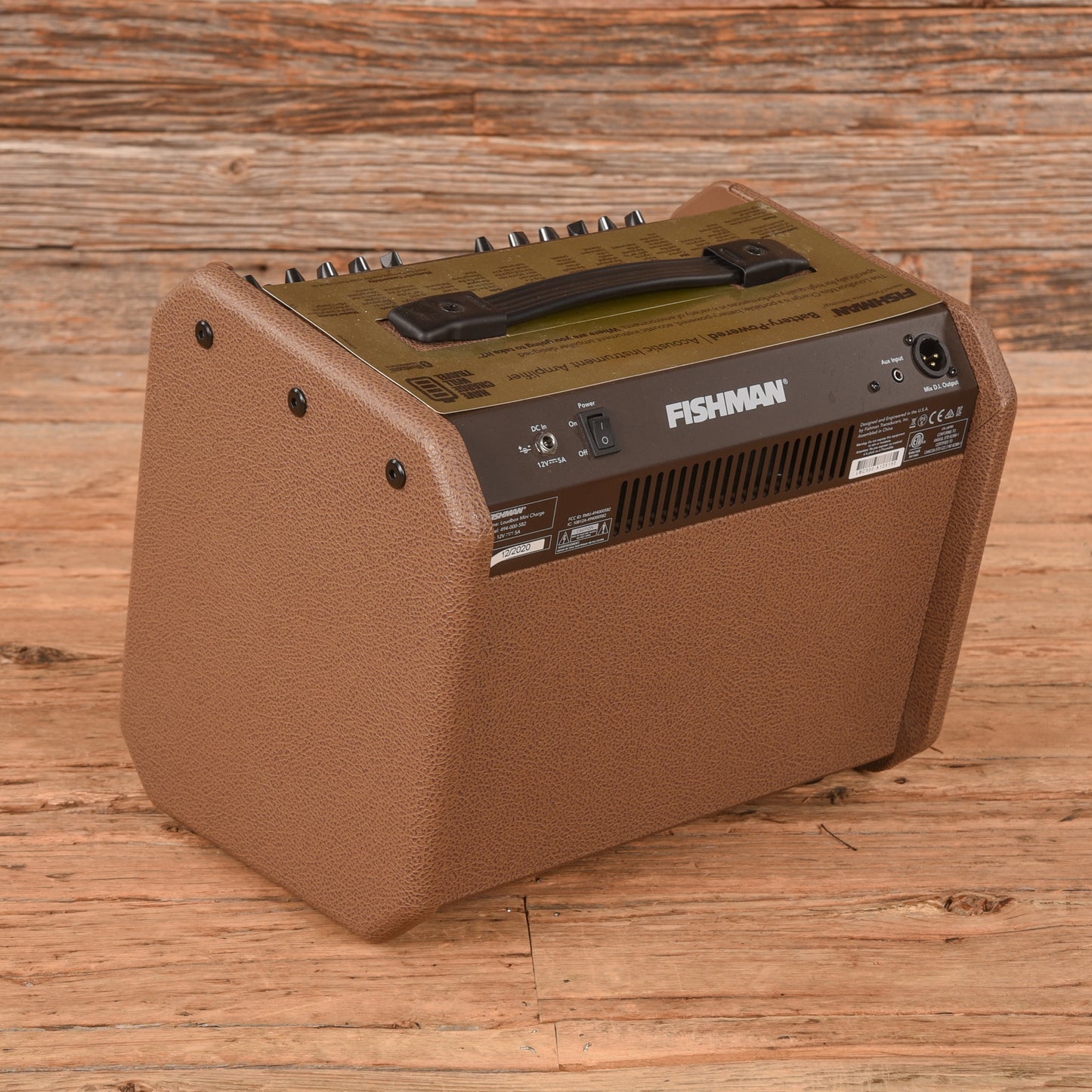 Fishman Loudbox Mini Charge 60-Watt 1x6.5" Battery Powered Acoustic Guitar Combo Amplifiers