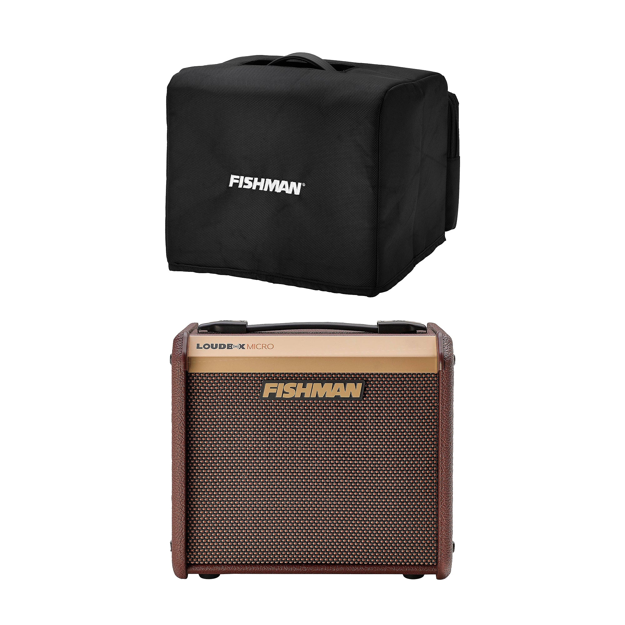 Fishman Loudbox Micro 40w Acoustic Instrument Amp and Micro Padded Cover Bundle Amps / Guitar Amps / Acoustic Guitar Amps