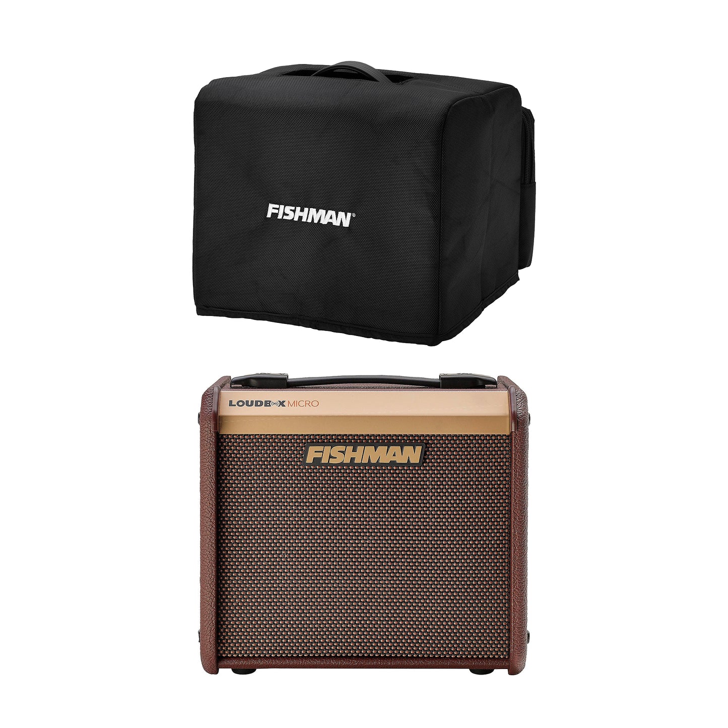 Fishman Loudbox Micro 40w Acoustic Instrument Amp and Micro Padded Cover Bundle Amps / Guitar Amps / Acoustic Guitar Amps