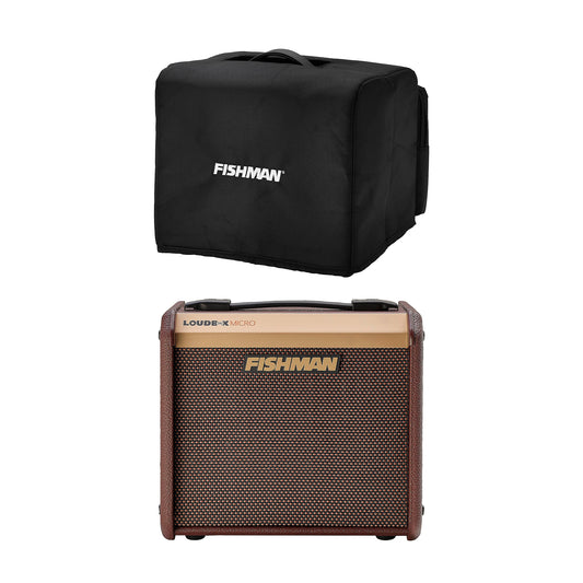 Fishman Loudbox Micro 40w Acoustic Instrument Amp and Micro Padded Cover Bundle Amps / Guitar Amps / Acoustic Guitar Amps