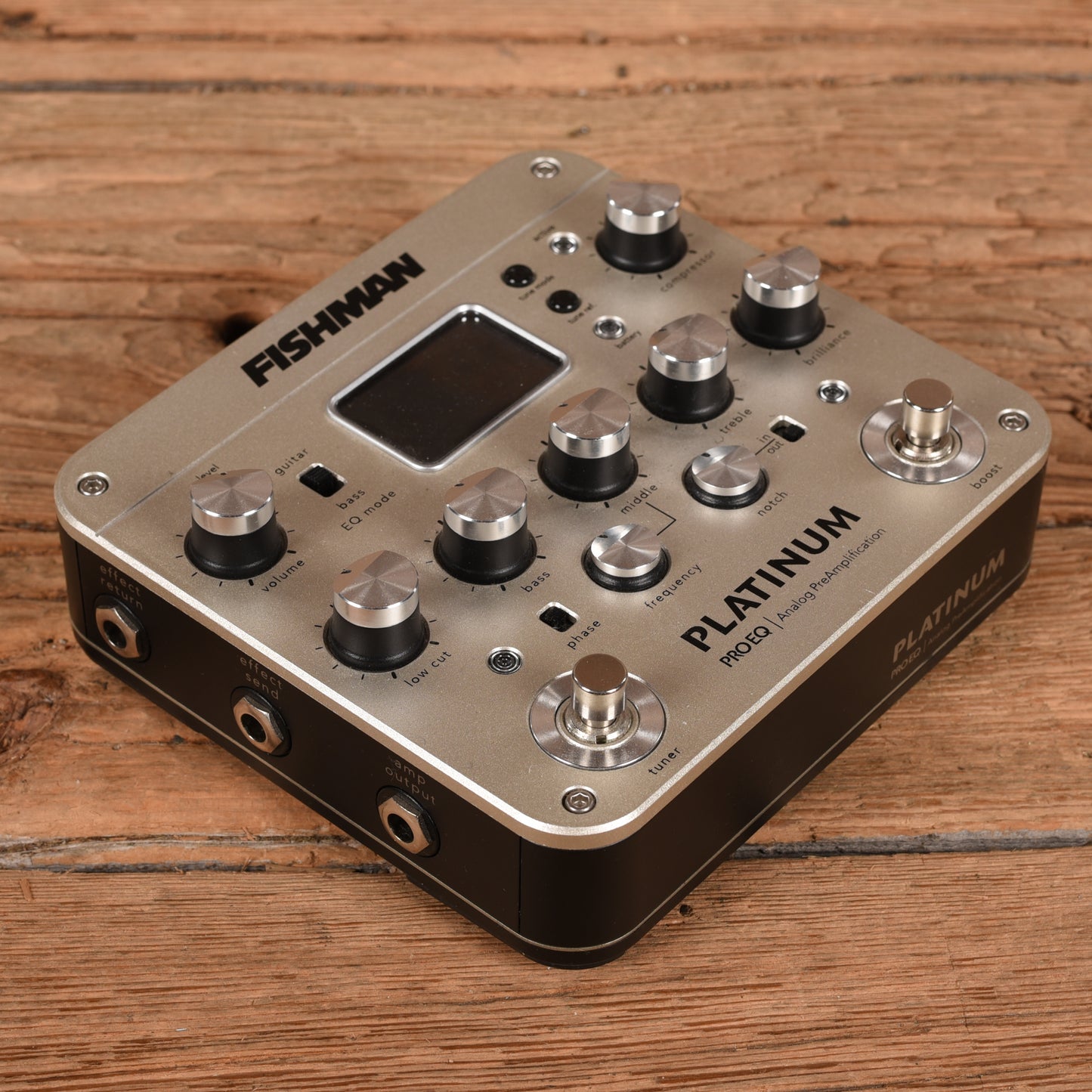 Fishman Platinum PRO EQ Analog Pre Amp Effect Pedals