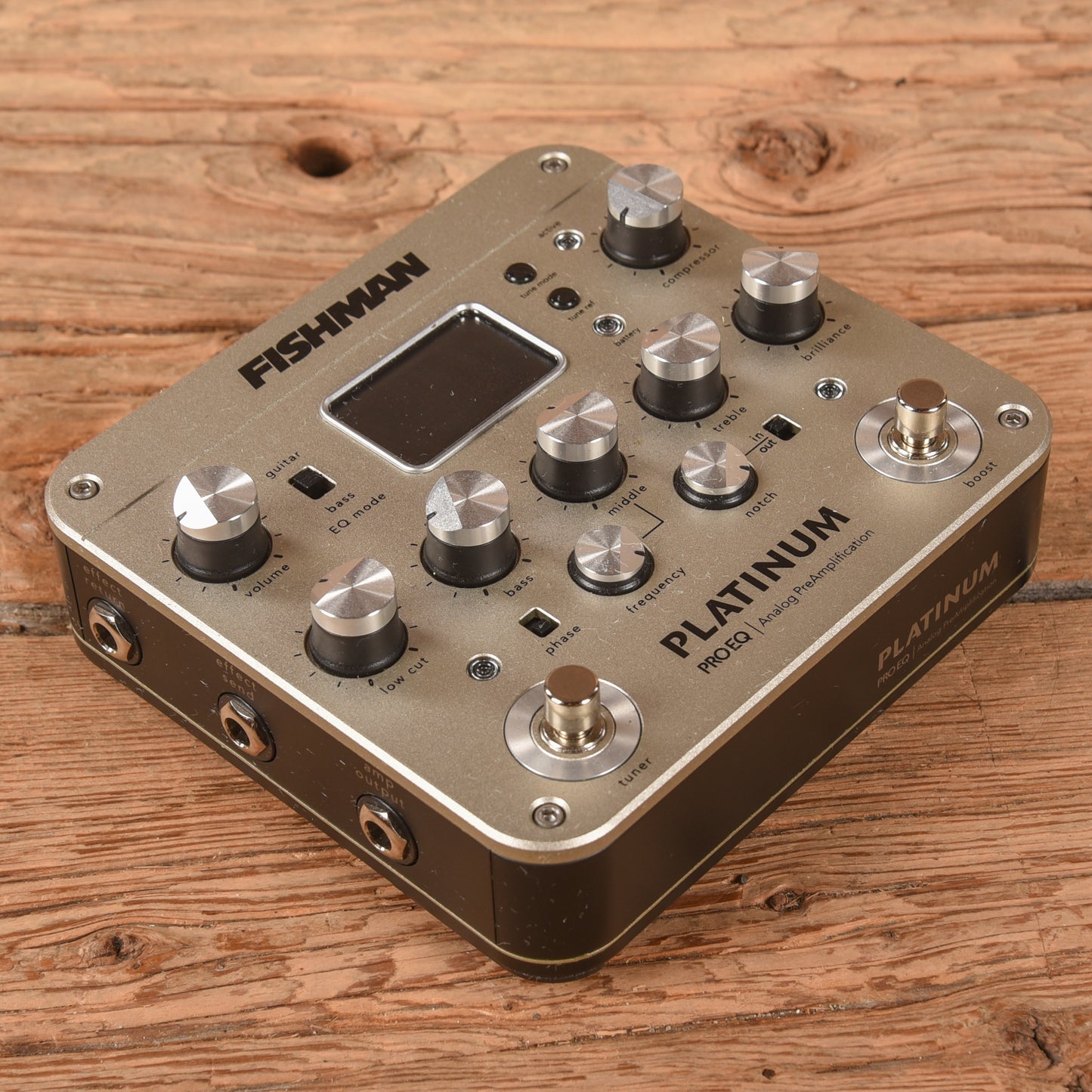 Fishman Platinum Pro EQ Effect Pedals