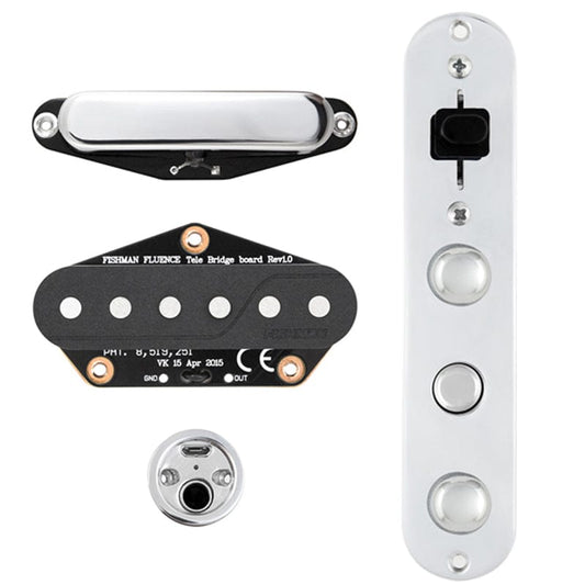 Fishman Fluence Greg Koch Gristle-Tone Single Width Telecaster Set Parts / Guitar Pickups
