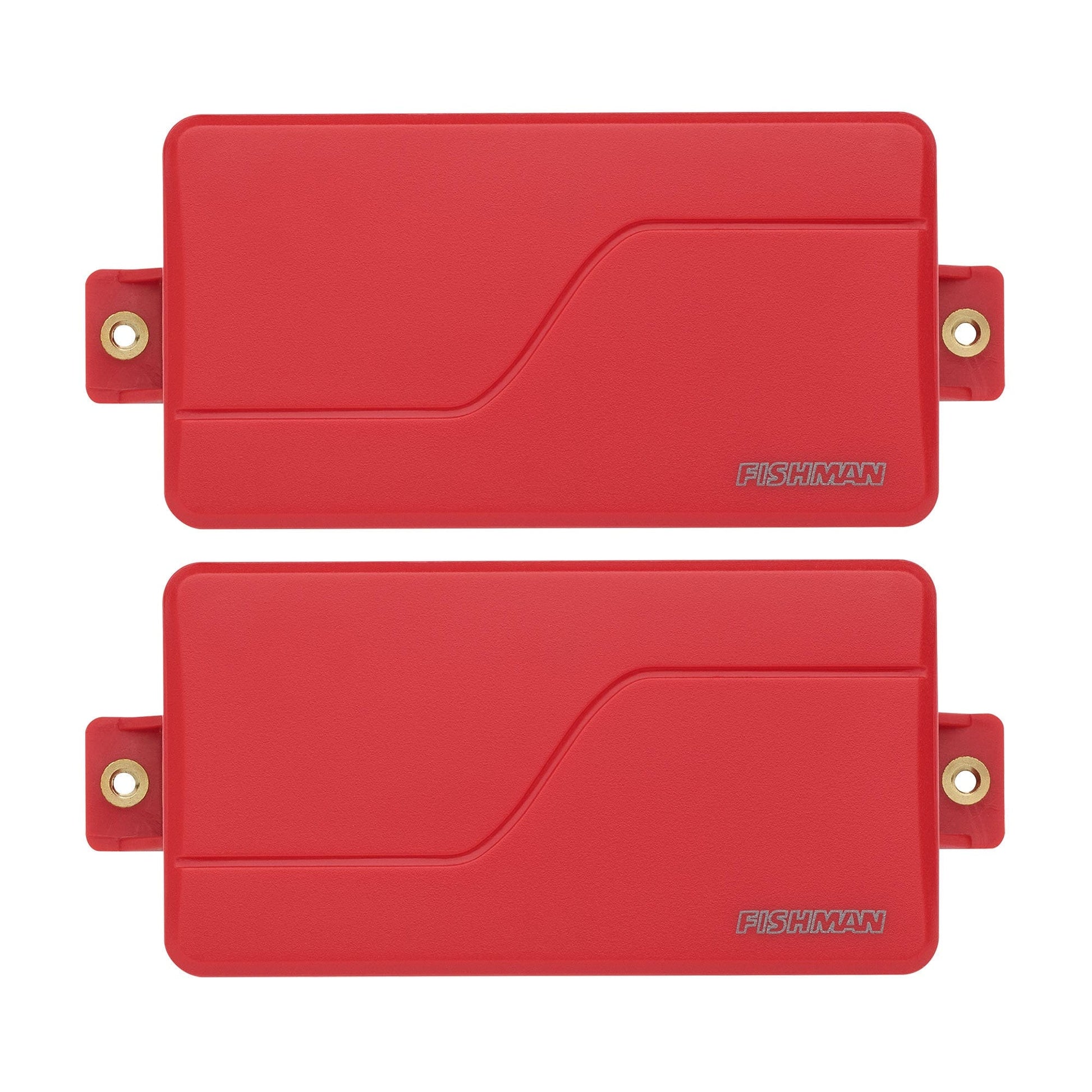 Fishman Fluence Modern Humbucker 6-String 3 Voices Set Red Plastic Parts / Guitar Pickups