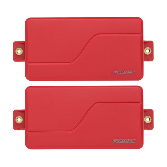 Fishman Fluence Modern Humbucker 6-String 3 Voices Set Red Plastic Parts / Guitar Pickups