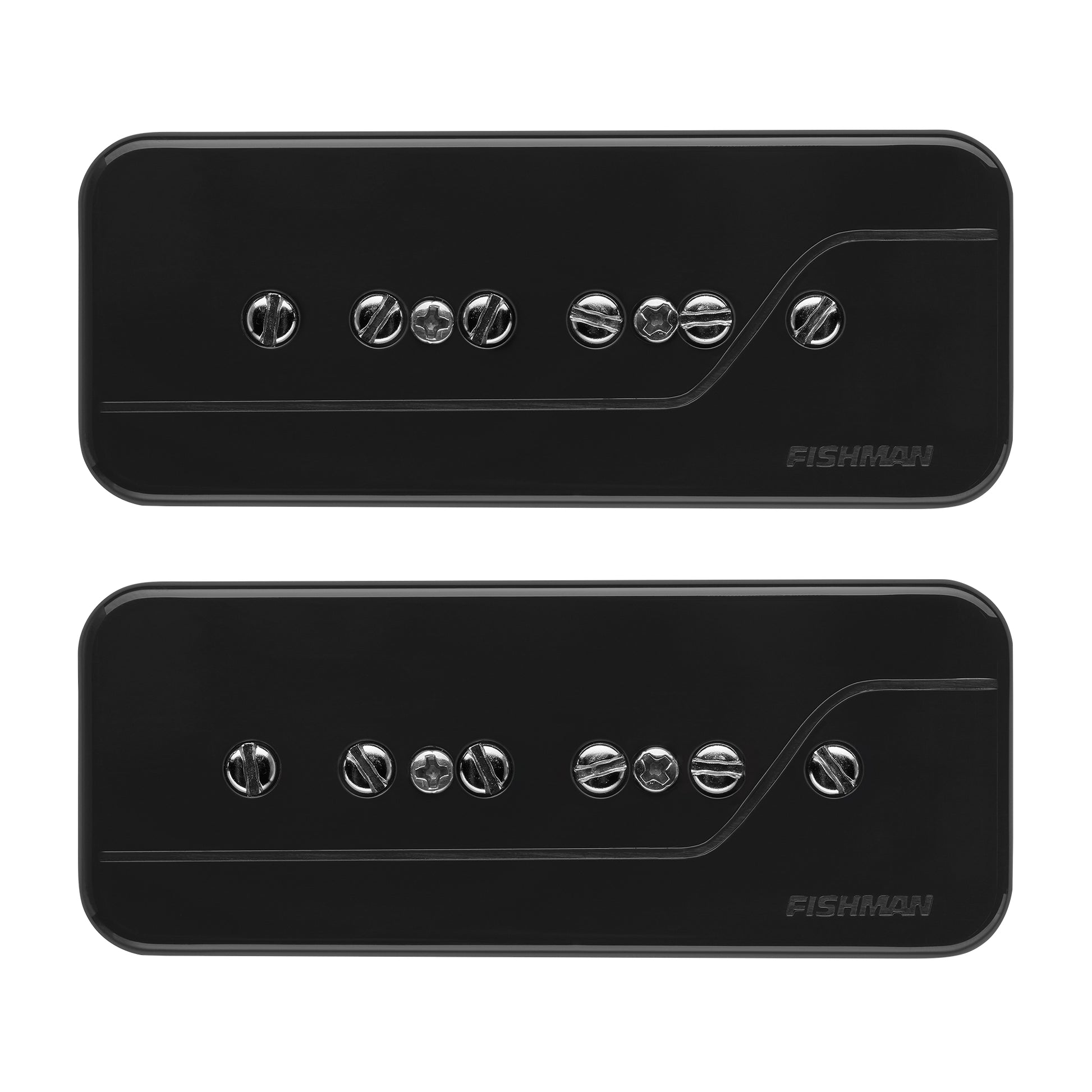 Fishman Fluence P90 Classic Pickup Set Black Parts / Guitar Pickups
