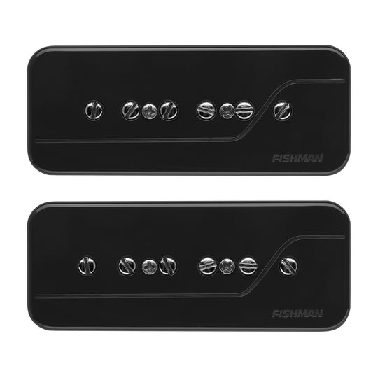 Fishman Fluence P90 Classic Pickup Set Black Parts / Guitar Pickups