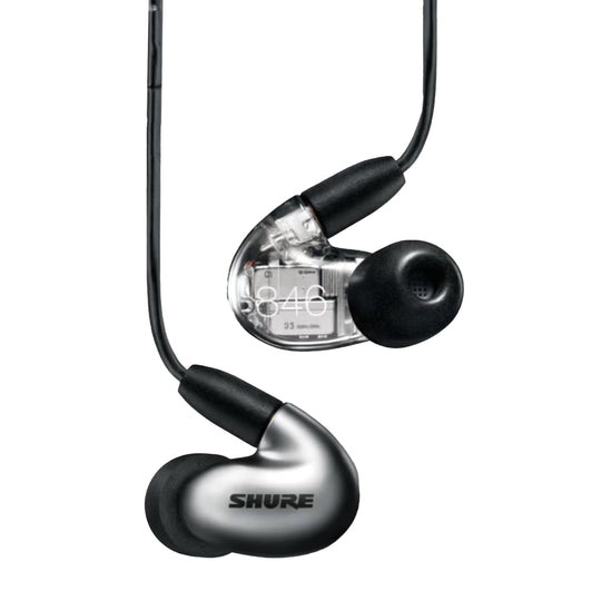 Shure Graphite SE846 Quad-driver Earphones w/Black Cable