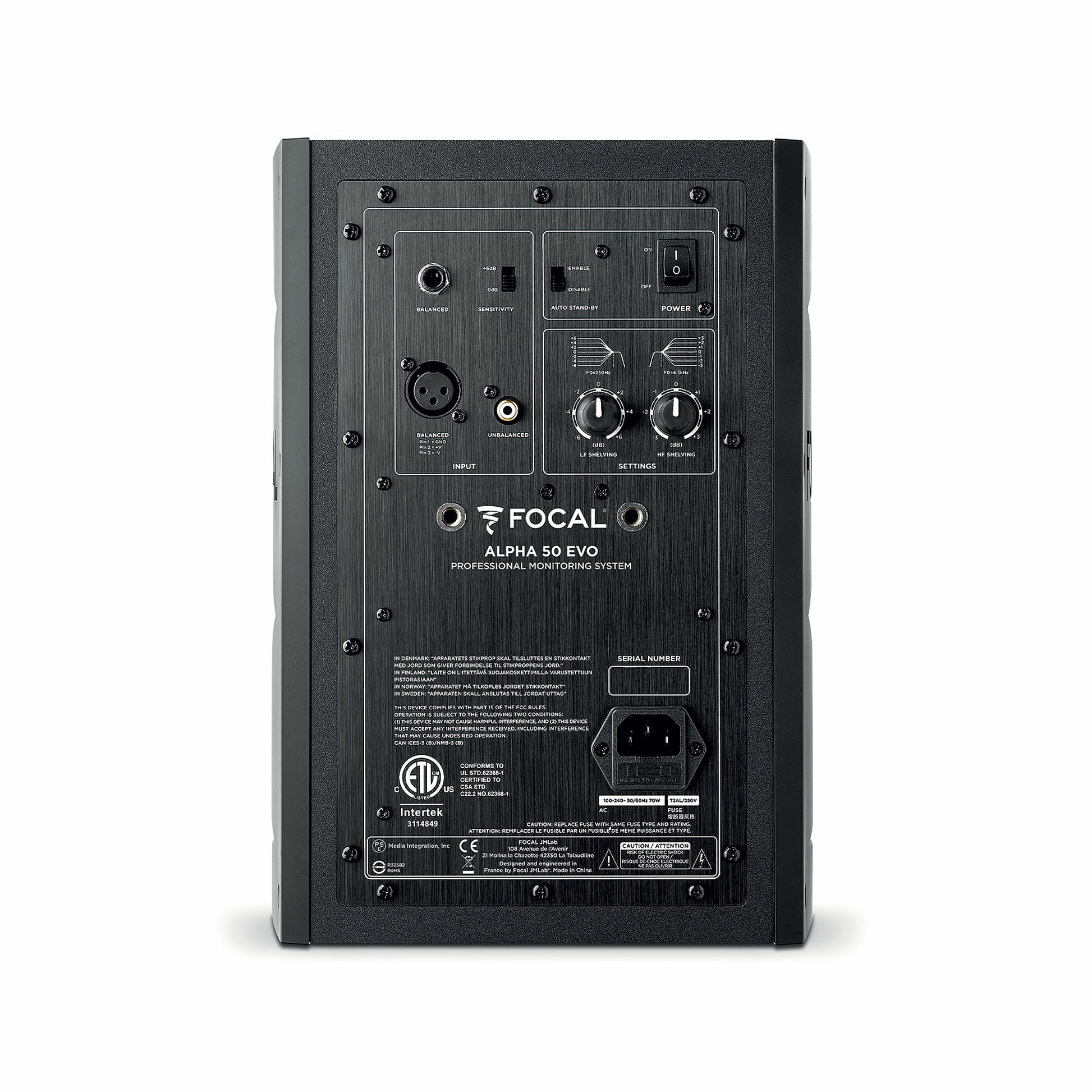 Focal Alpha 50 Evo 2-Way 5" Active Studio Monitor Pro Audio / Speakers / Studio Monitors