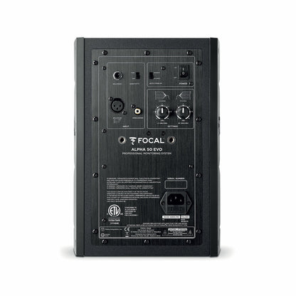 Focal Alpha 50 Evo 2-Way 5" Active Studio Monitor Pro Audio / Speakers / Studio Monitors