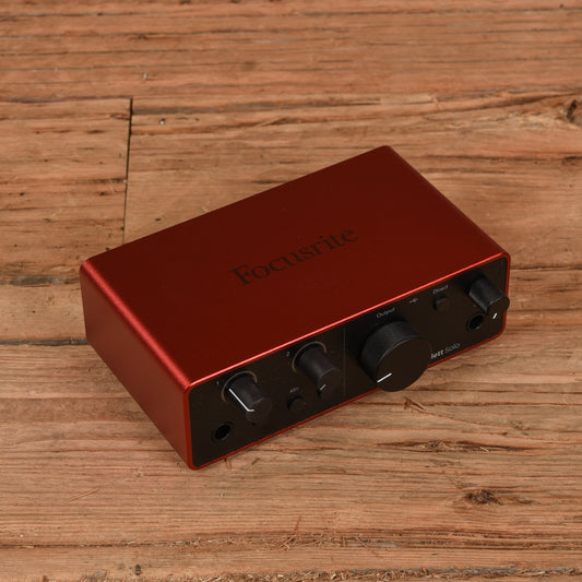 Focusrite Scarlett Solo 4th Gen USB 2x2 Audio Interface Pro Audio / Interfaces