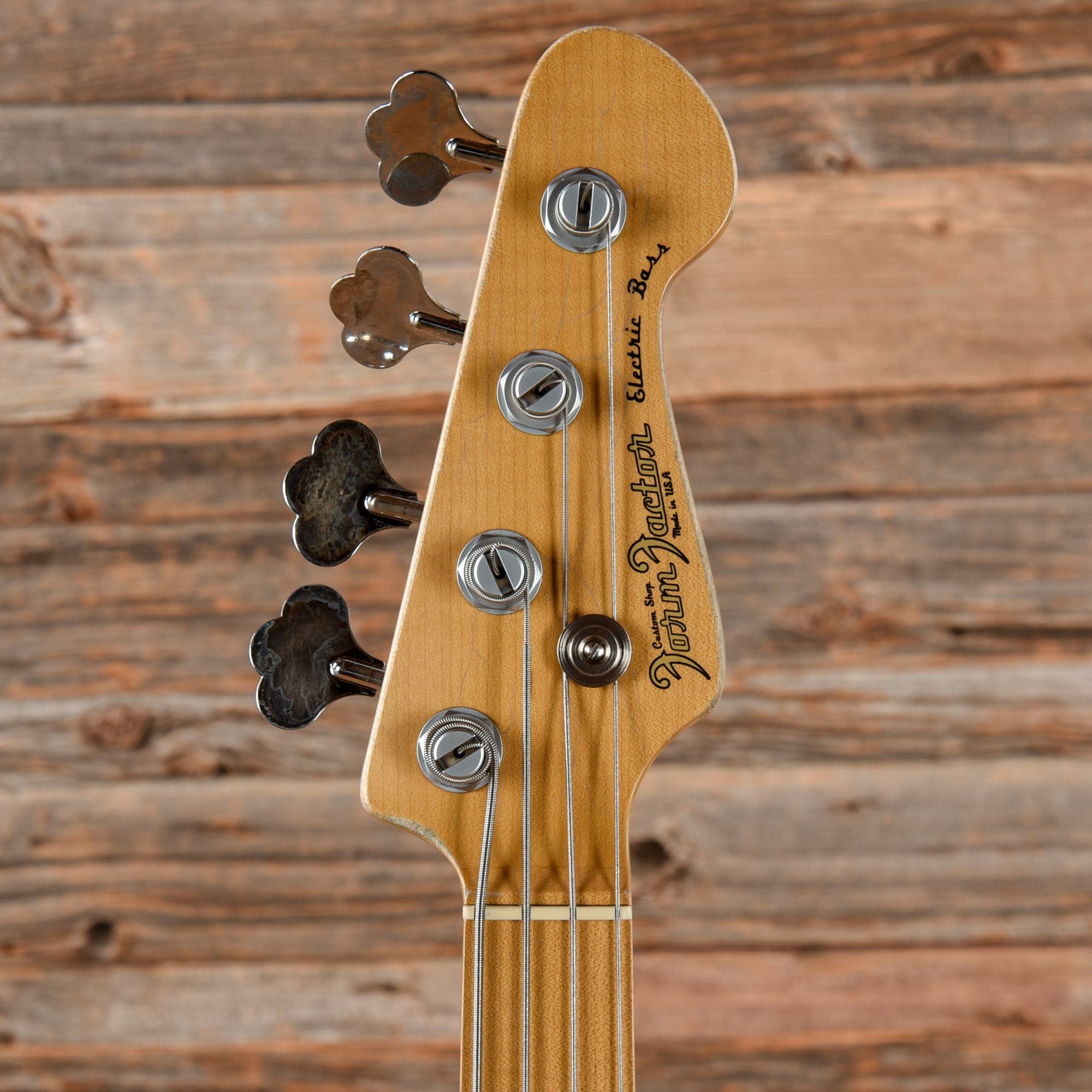 Form Factor PB4 Relic White Bass Guitars / 4-String