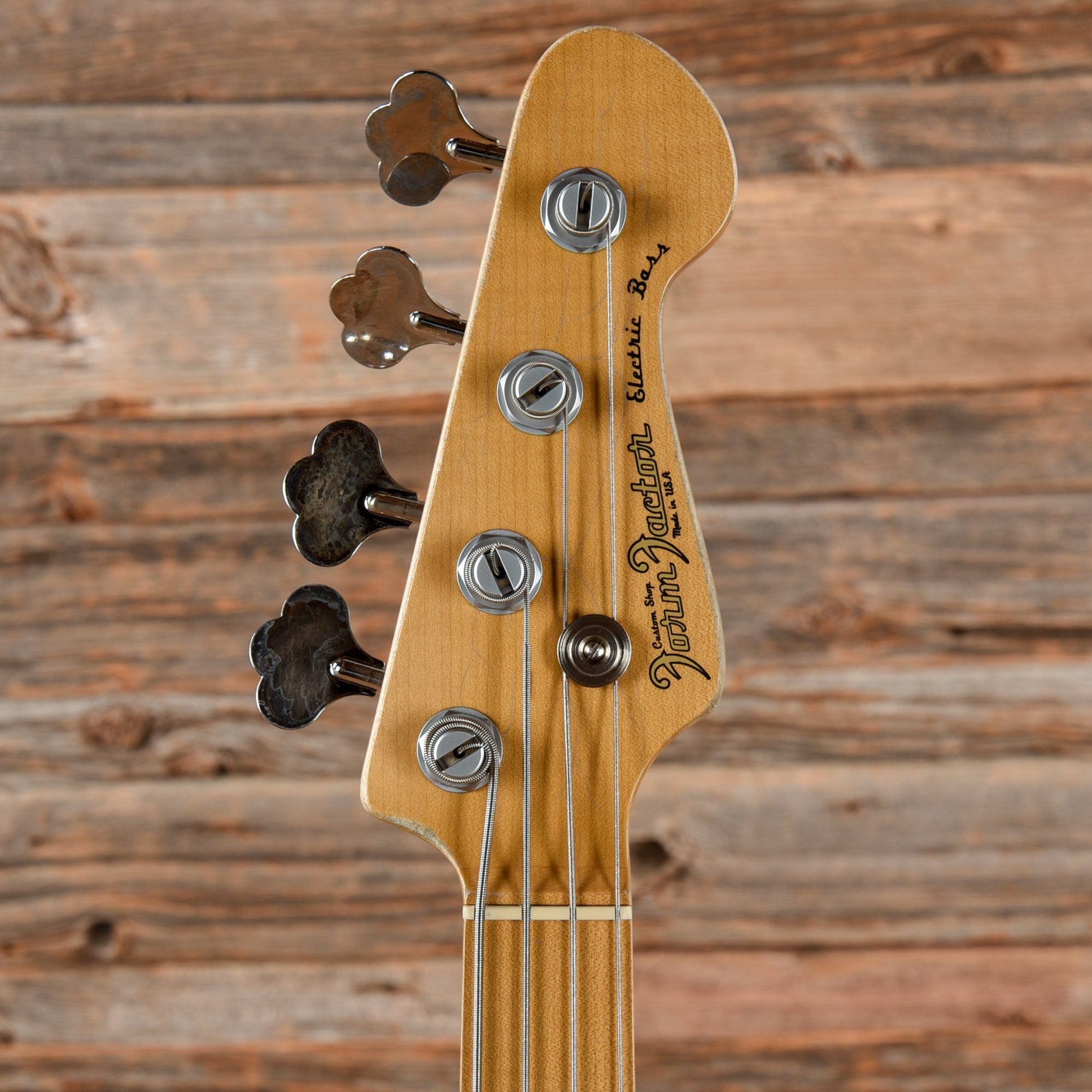 Form Factor PB4 Relic White Bass Guitars / 4-String