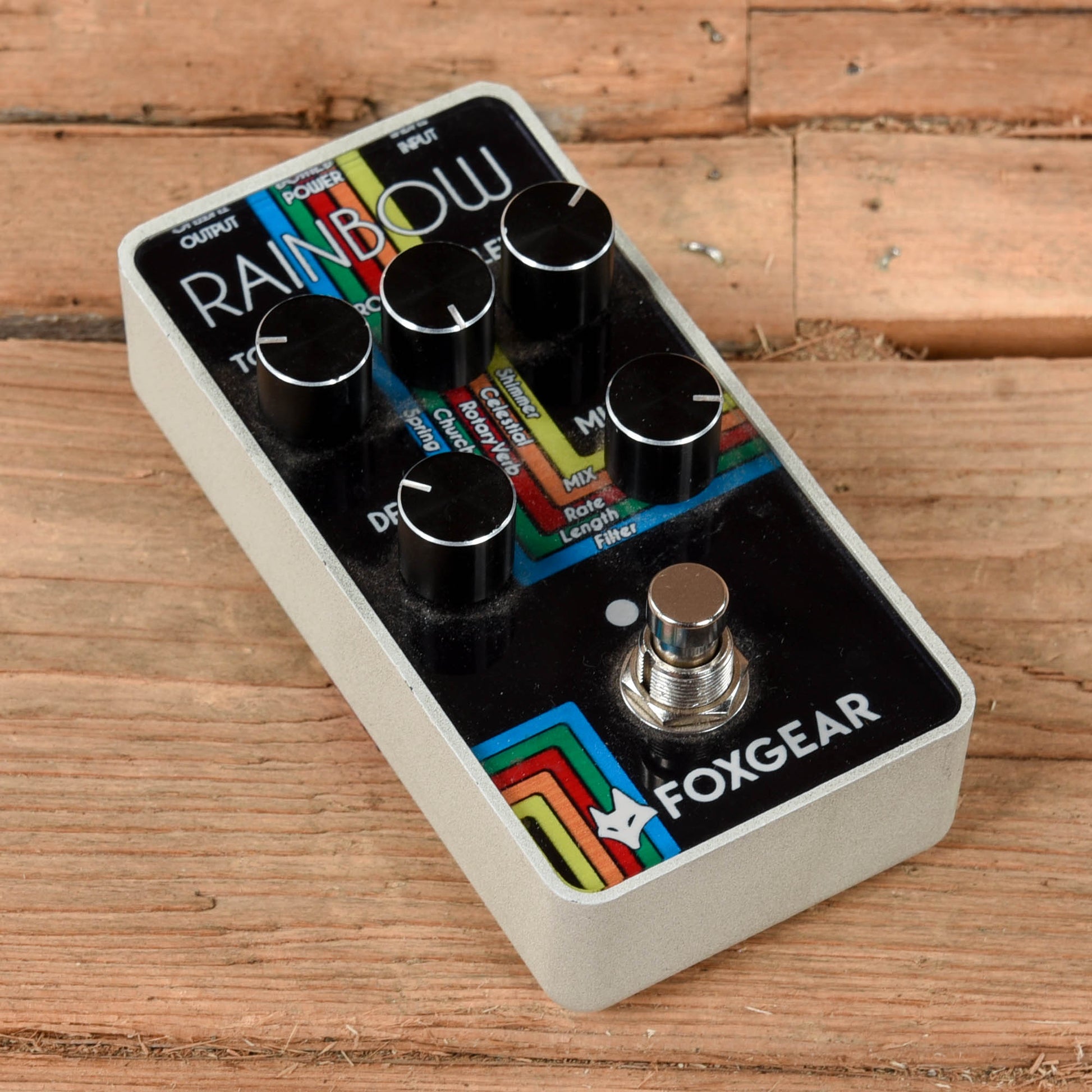 Fox Gear Rainbow Effects and Pedals / Reverb