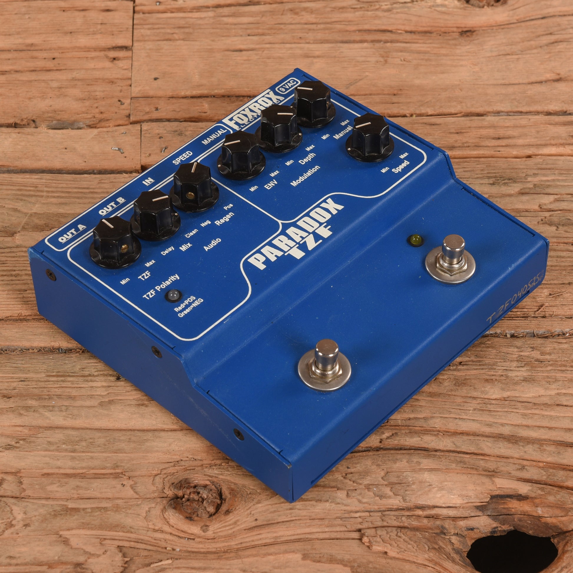 Foxrox TZF Flanger w/ Expression Pedal – Chicago Music Exchange