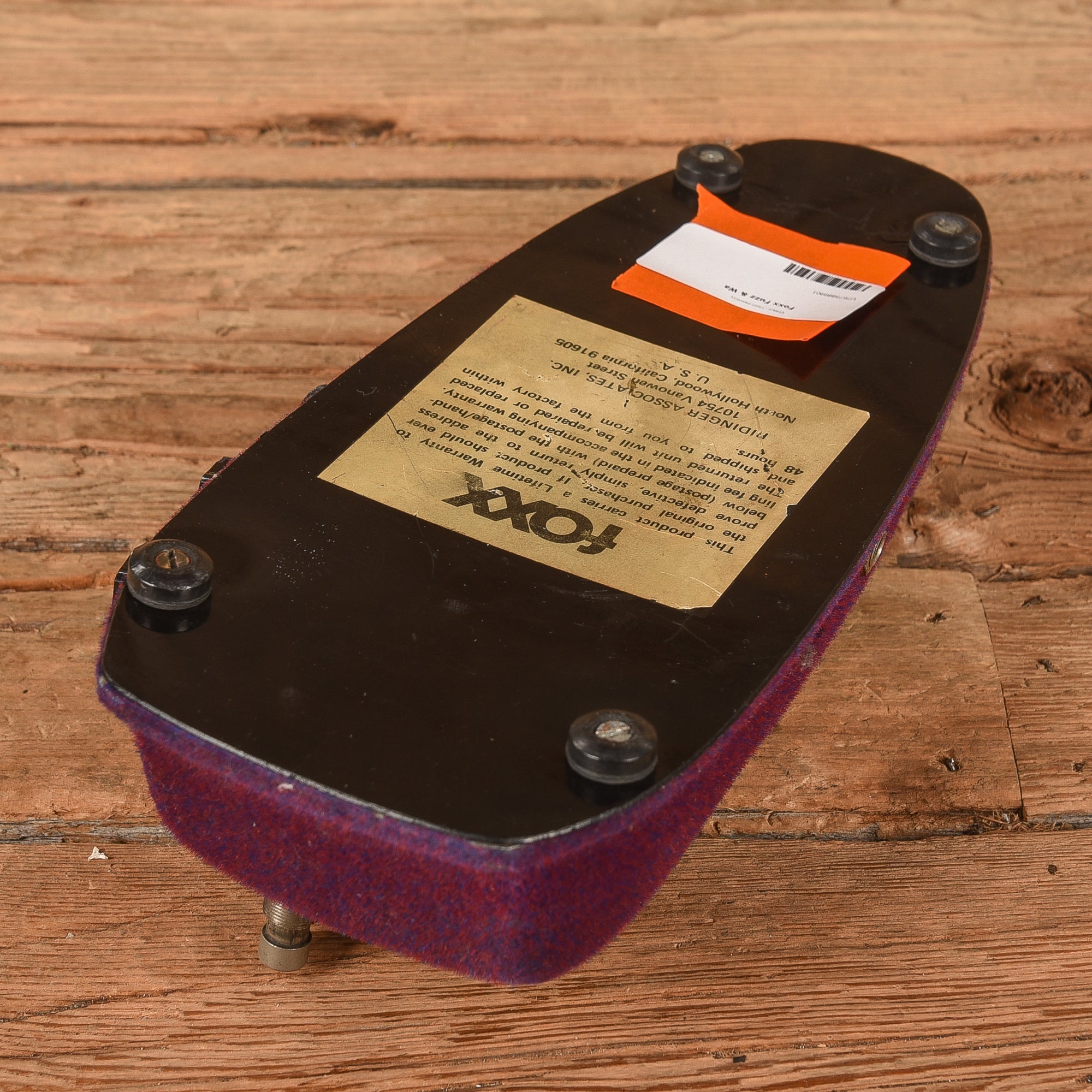 Foxx Fuzz & Wa Effect Pedals