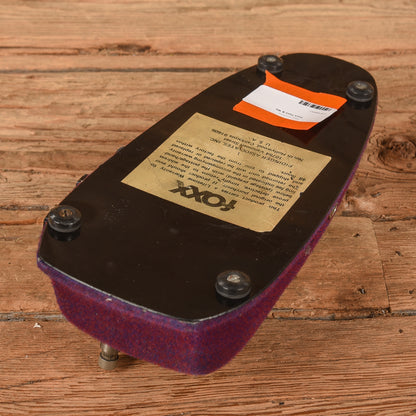 Foxx Fuzz & Wa Effect Pedals