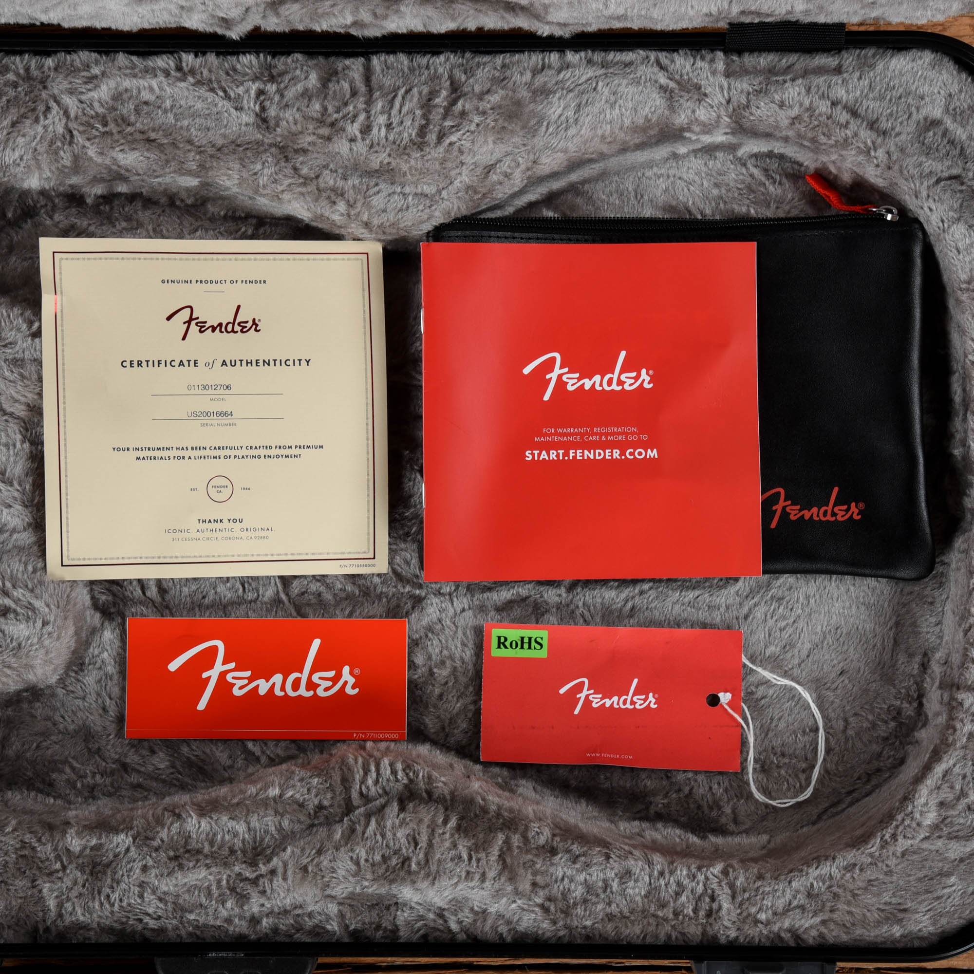 Fender American Standard Stratocaster Neck with American Professional Body Black